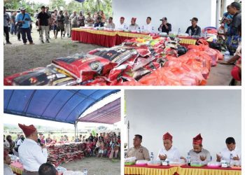 Bupati Buru Tinjau Langsung Lokasi Banjir Desa Waehata, Soliditas Ditengah Bencana