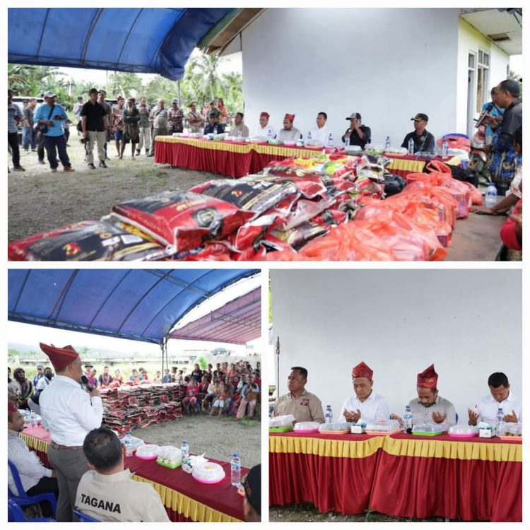 Bupati Buru Tinjau Langsung Lokasi Banjir Desa Waehata, Soliditas Ditengah Bencana