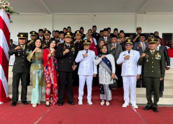 Syukuran HUT Bhayangkara ke-79, Polres Bursel Perkuat kebersamaan Dengan TNI, Pemerintah Daerah, serta Masyarakat  