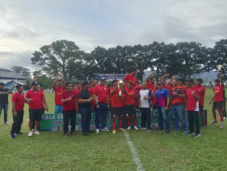 Juara Piala Soeratin U-17, PSA Wakili Maluku di Level Nasional