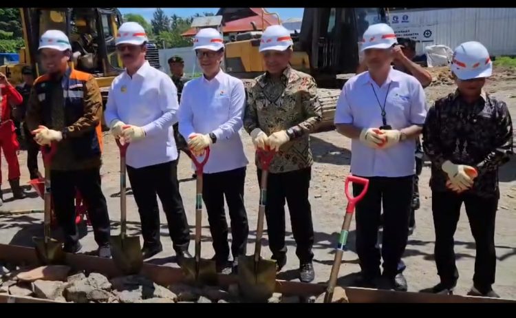 GROUNDBREAKING RSUD NAMLEA, GUBERNUR : KEHADIRAN MENKES BUKTI NYATA KOMITMEN PEMPUS