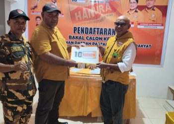 DPD Hanura Akan Gelar Musda, Eric Angkie Mengambil Formulir Pendaftaran Calon Ketua