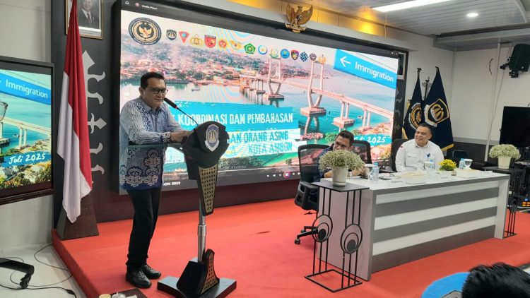Kantor Imigrasi Kelas I TPI Ambon Gelar Rakor Timpora