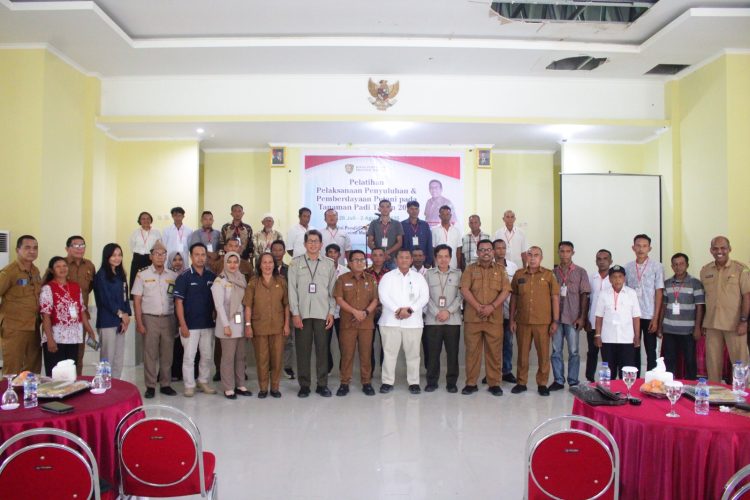 Kadis Pertanian Ilham Tauda Buka Pelatihan Penyuluhan dan Pemberdayaan Petani Pada Tanaman Padi 2025