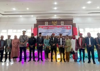 Momentum HUT Bursel ke-17 Tahun, Bupati La Hamidi Sampaikan Keberhasilannya di 115 Hari Kerja