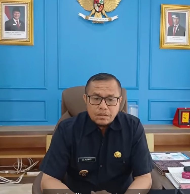 Bupati La Hamidi Dukung Program SPMB Tahun Pelajaran 2025/2026 pada Jenjang TK/PAUD, SD dan SMP di Daerah