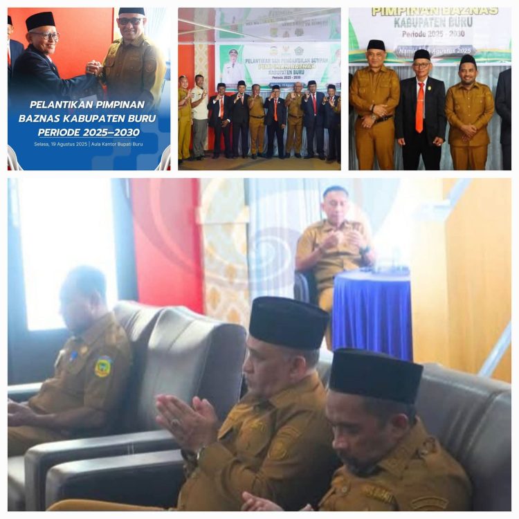 Bupati Ikram Umasugi Hadiri Pelantikan Baznas, Ini Harapannya