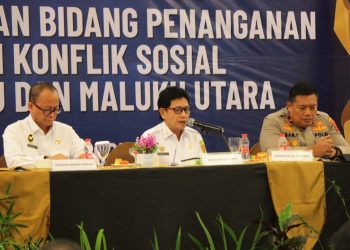 Sekda Wakili Gubernur Paparkan Materi Strategi Penanganan Konflik Sosial dan Potensi Sosial di Provinsi Maluku