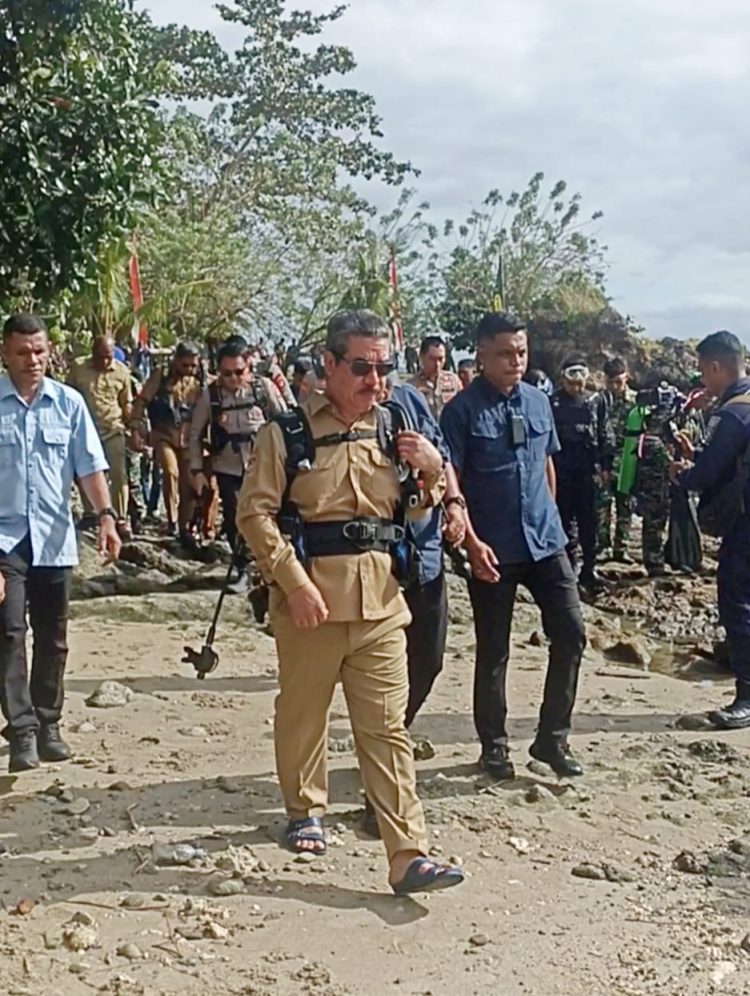 Pengibaran Merah Putih Di Laut Tulehu, Gubernur Maluku Kumandangkan Kejayaan Maritim Indonesia