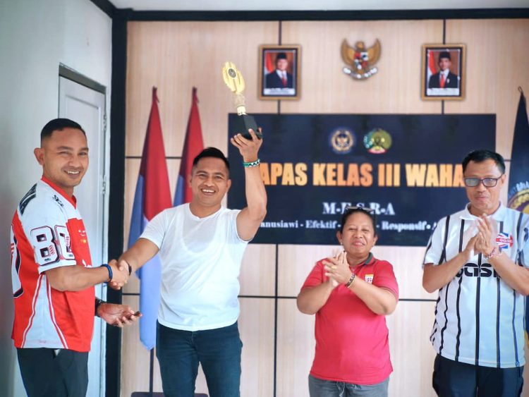 Lapas Wahai Inovasikan Lomba Nyanyi Mars Kemenimipas, Semarak HUT RI ke-80