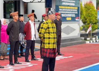 Peringati HUT RI Ke-80, Lapas Namlea Gelar Upacara