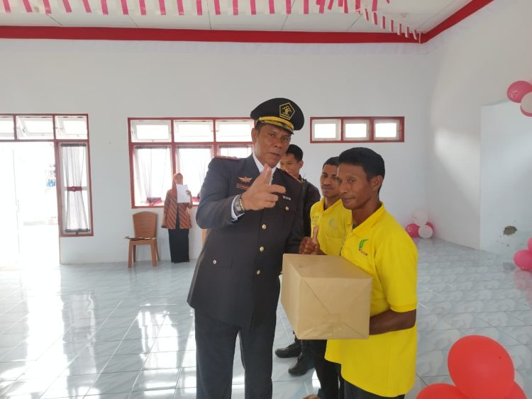 Rangkaian HUT RI-80 Ditutup, Warga Binaan Lapas Namlea Dibanjiri Hadiah Menarik Lomba Porseni