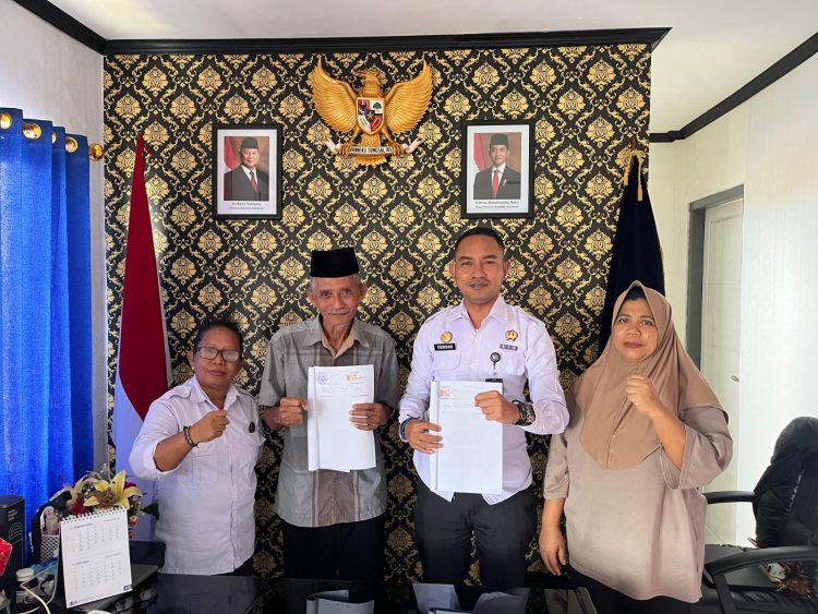 Terima Surat Pinjam Pakai Lahan, Lapas Wahai Siap Sukseskan Ketahanan Pangan