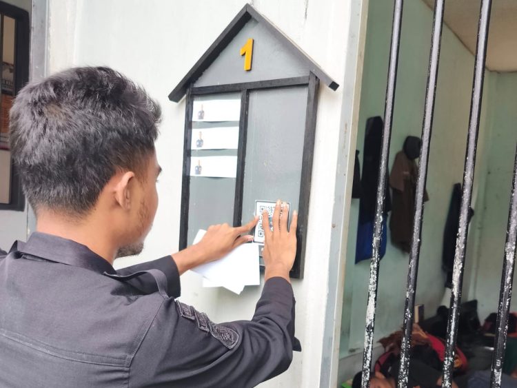 Tingkatkan Pengawasan Kamtib dan Akurasi Data, Lapas Wahai Update Papan Sterek Digital