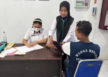 Musim Hujan Rentan Penyakit, Rutan Ambon Bergerak Cepat Lakukan Pemeriksaan Kesehatan