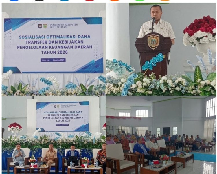 Pemkab Bursel Gelar Konsultasi Publik RPJMD dan Sosialisasi Dana Transfer
