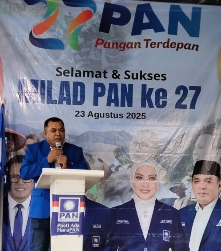 Milad PAN ke 27, DPD PAN Bursel Solid Salurkan 250 Paket Pangan