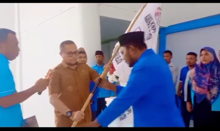 Ketua DPD KNPI Bursel Ujianudin Temarut dan Pengurus periode 2025-2028 Resmi Dilantik