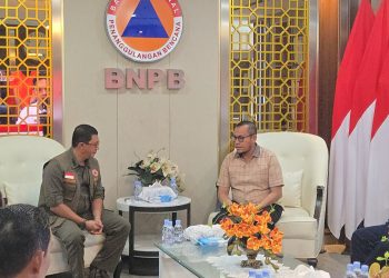 Kepala BNPB Letjen TNI Suharyanto Menerima Kunjungan Bupati La Hamidi Bahas Program Mitigasi dan Infrastruktur