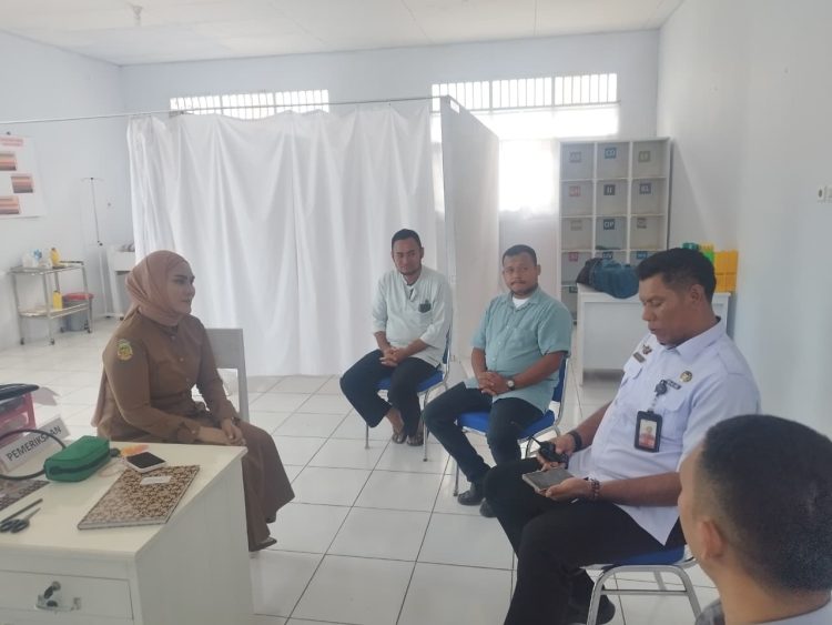 Pemenuhan Mutu Standar Pelayanan Kesehatan, Lapas Namlea Komitmen  Akreditasi Klinik