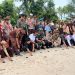 Dukung Konservasi Laut, Lapas Wahai Ikut Pelepasan Tukik Penyu Lekang