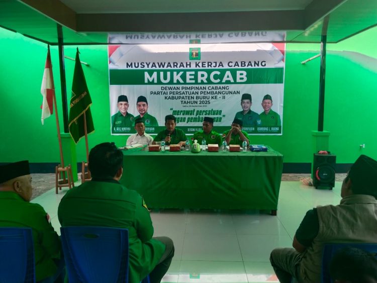 Gelar Mukercab ke-II, DPC PPP Buru Usulkan 4 Poin Penting ke Pemda Buru