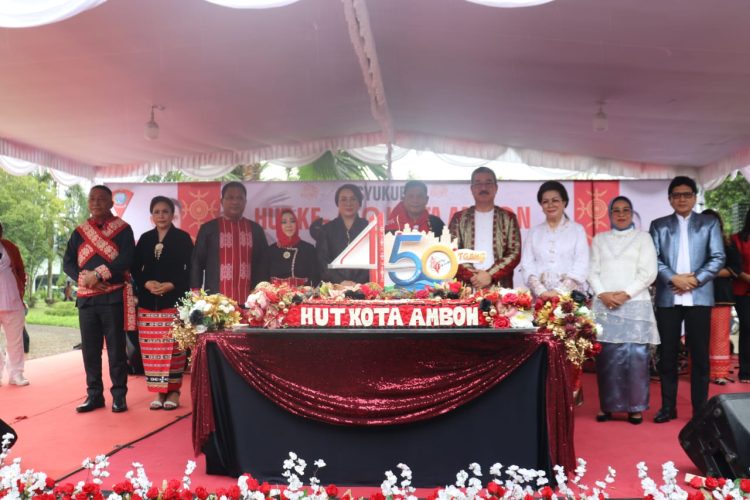 Upacara Kajadian Kota Ambon ke-450: Pesan Basudara untuk Kota Ambon Manise