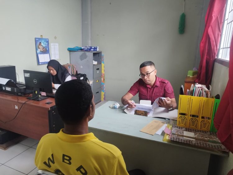 Kebut Hak Integrasi, 4 Orang Warga Binaan Lapas Namlea Dilitmas PK Bapas Ambon