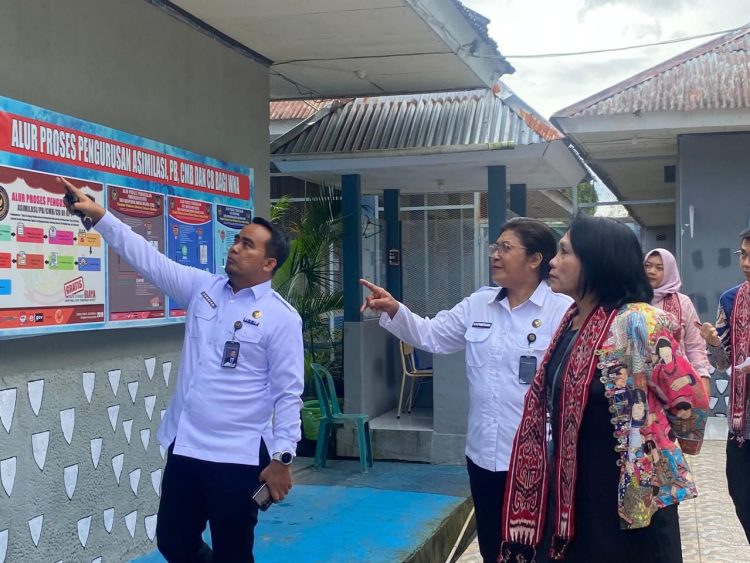Kanwil Ditjenpas Maluku Dampingi Tim Verifikator WBK di Rutan Ambon