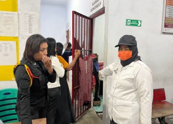 Mengukur tingkat Kewaspadaan Petugas, Kanwil Ditjenpas Maluku Gelar Sidak insidentil di Lapas Perempuan Ambon
