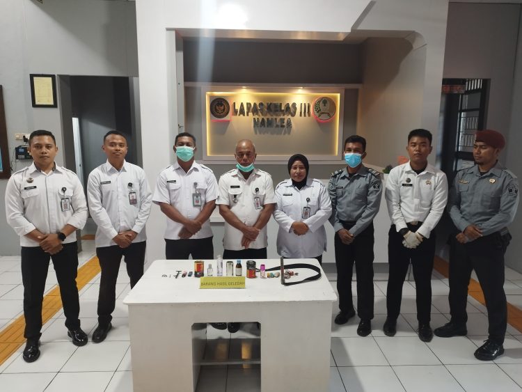 Razia Insidentil, Lapas Namlea Pastikan Bersih Halinar