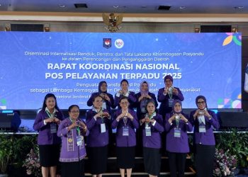 Maya Baby Lewerissa Hadir di Rakornas Posyandu 2025, Maluku Teguhkan Komitmen Transformasi Layanan Desa