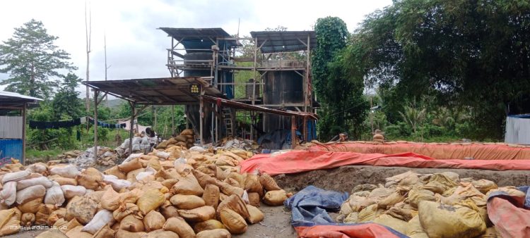 Aktifitas Tong di Widit Ancam Cemari Ratusan Ha Sawah Dengan Limbah Beracun