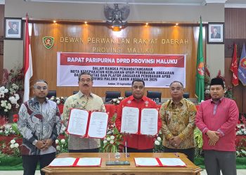 Gubernur dan Ketua DPRD Teken Nota Kesepakatan KUPA-PPAP APBD 2025