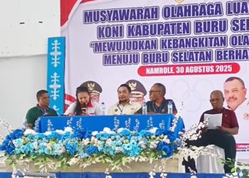 Musorkablub Lahirkan 3 Formatur Terpilih dan Aklamasi La Hamidi Jadi Ketua KONI Bursel Periode 2025-2029