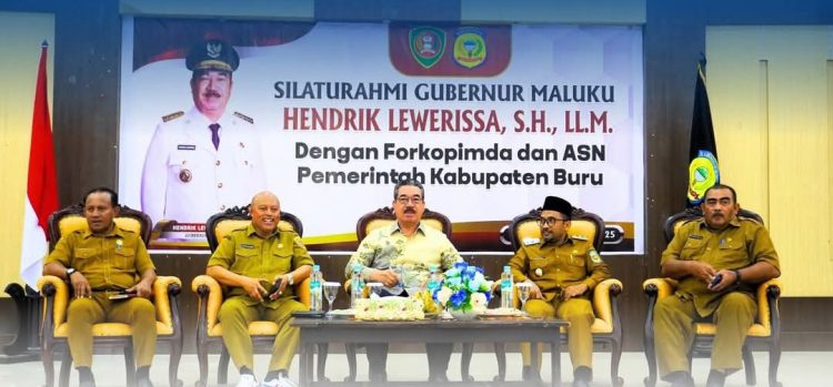 Gubernur Maluku, Hendrik Lewerissa Kunker di Daerah Buru Perkuat Sinergitas
