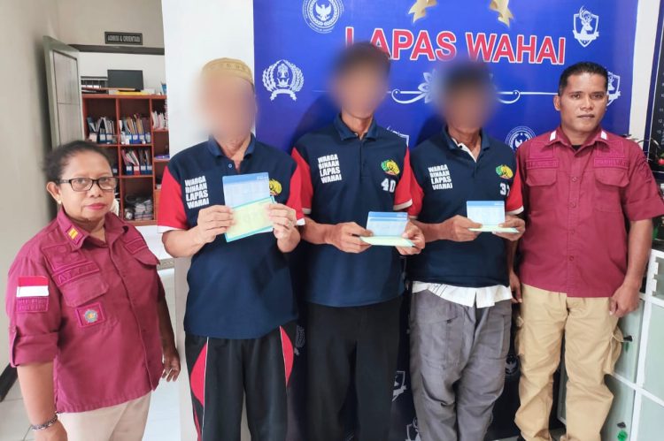 Warga Binaan Sejahtera, Lapas Wahai Bagikan Premi Pembinaan
