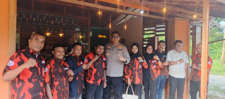 Pemuda Pancasila Gelar Silaturahmi Dengan Kapolres Bursel A.K.B.P Andi P. Lorena