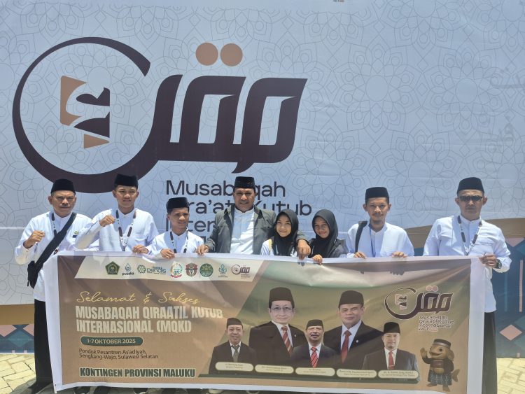 Wagub Maluku Dampingi Kontingen Santri di MQK Internasional di Wajo