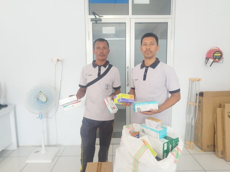 Lapas Namlea Kembali Terima 57 Jenis Obat dari Dinkes Buru