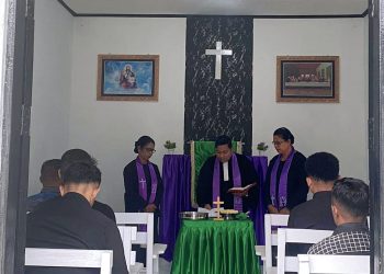 Tingkatkan Keimanan, Warga Binaan Lapas Wahai Ibadah Sakramen Perjamuan Kudus