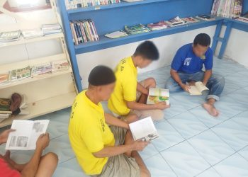 Dorong Melek Baca, Lapas Namlea Bina Literasi Warga Binaan