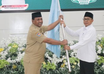SIAP BERJUANG! KAFILAH TERBAIK MALUKU RESMI DILEPAS WAGUB KE AJANG STQH NASIONAL XXVIII DI KENDARI