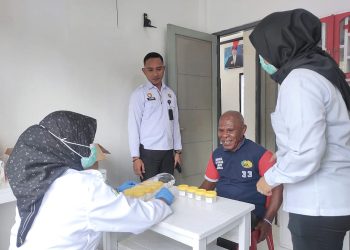 Cek Kesehatan Gratis Warga Binaan, Lapas Wahai Bersinergi dengan Puskesmas Wahai