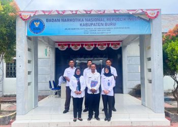 Sambangi BNNK Buru, Lapas Namlea Jajaki Kerja Sama P4GN