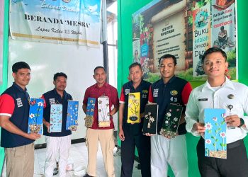 Pebble Art Warga Binaan Lapas Wahai Siap Ramaikan Pasar UMKM