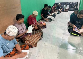 Lapas Wahai Perkuat Keimanan dan Ketakwaan Petugas dan Warga Binaan lewat Yasinan