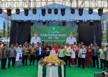 Pererat Sinergi dengan Daerah, Lapas Namlea Hadiri Puncak HUT Kabupaten Buru Ke-26
