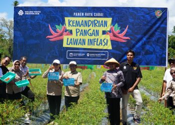 Panen Raya Cabai Youth Creative Hub, Langkah Awal Lawan Inflasi