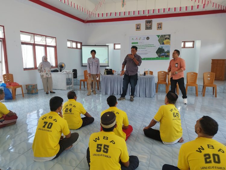 Farmer Field Day YBTS, Warga Binaan Lapas Namlea Dibekali Edukasi Pertanian